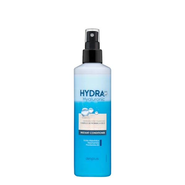 Acondicionador instantáneo Hydra hyaluronic Deliplus cabello de normal a seco con ácido hialurónico, niacinamida y provitamina B5 1