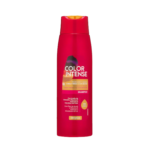 Champú Color Intense Deliplus cabello teñido o con mechas con aceite de Granada y vitamina E 11