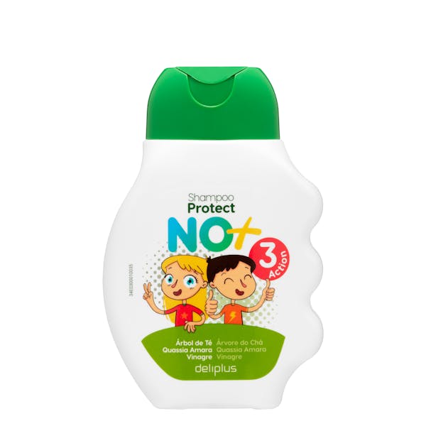 Champú Protect Triple Action Deliplus preventivo y protector con árbol de té, vinagre y quassia amara