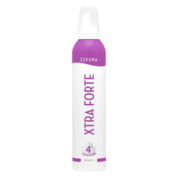 Espuma cabello Xtra Forte Deliplus fijación 4 1