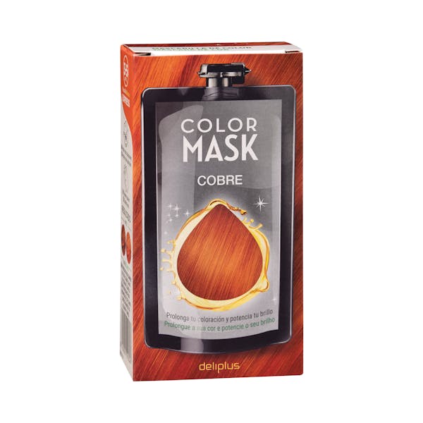 Mascarilla cabello cobre Deliplus 1